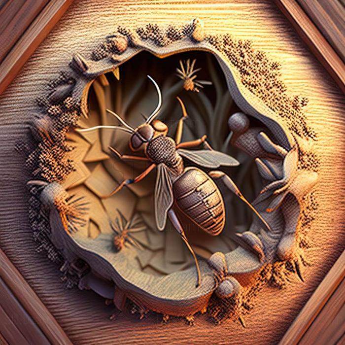 3D модель Myrmecia esuriens (STL)